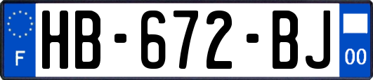 HB-672-BJ