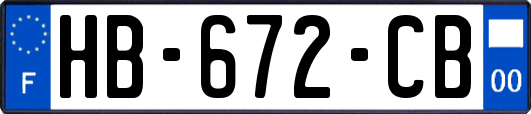 HB-672-CB