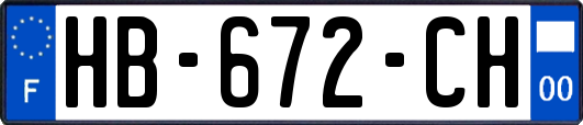 HB-672-CH