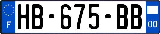 HB-675-BB