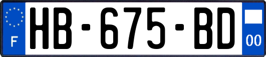 HB-675-BD