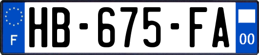 HB-675-FA