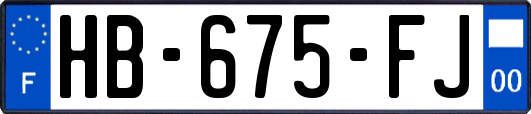 HB-675-FJ