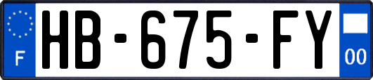 HB-675-FY