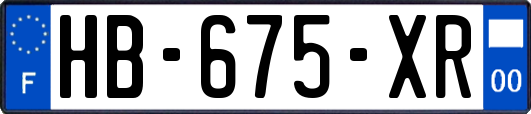 HB-675-XR