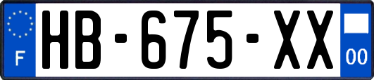 HB-675-XX