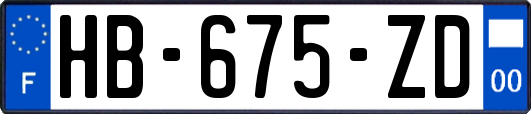 HB-675-ZD