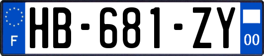 HB-681-ZY