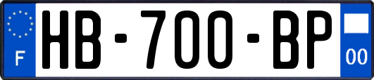 HB-700-BP