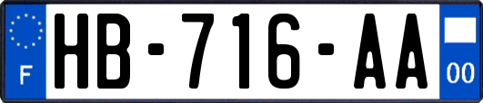 HB-716-AA