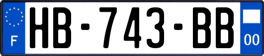 HB-743-BB