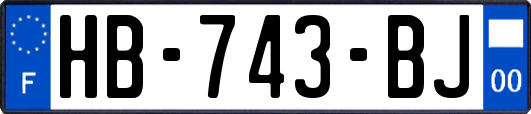 HB-743-BJ