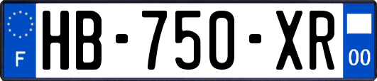 HB-750-XR