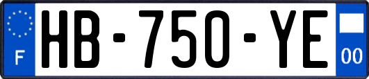 HB-750-YE