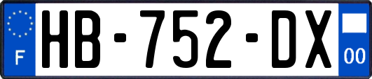 HB-752-DX