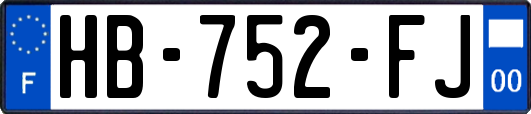 HB-752-FJ