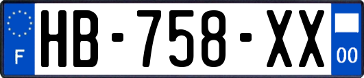 HB-758-XX