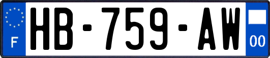 HB-759-AW