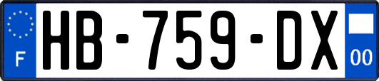 HB-759-DX