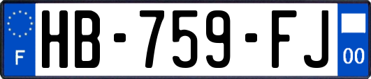 HB-759-FJ