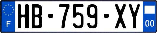 HB-759-XY