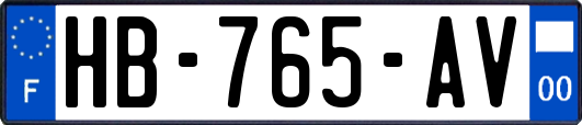 HB-765-AV