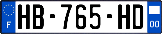HB-765-HD