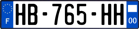 HB-765-HH