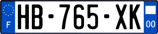 HB-765-XK