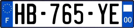 HB-765-YE