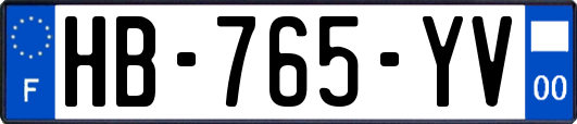 HB-765-YV