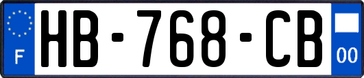 HB-768-CB