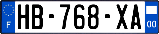 HB-768-XA