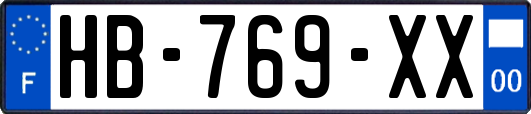 HB-769-XX