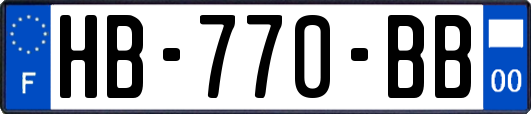 HB-770-BB