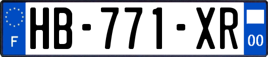 HB-771-XR