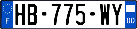 HB-775-WY