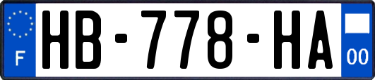 HB-778-HA