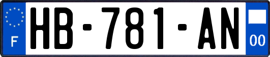 HB-781-AN