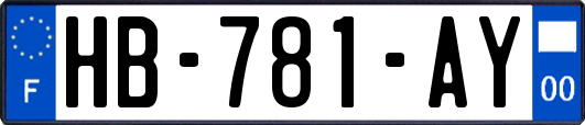 HB-781-AY