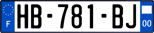 HB-781-BJ