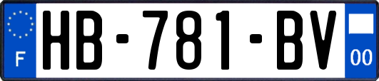 HB-781-BV