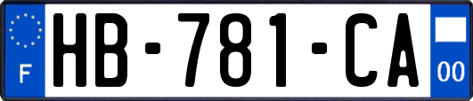 HB-781-CA