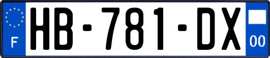 HB-781-DX