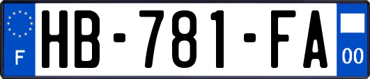 HB-781-FA
