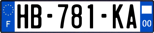HB-781-KA