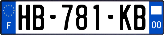 HB-781-KB