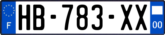 HB-783-XX