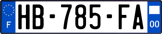 HB-785-FA