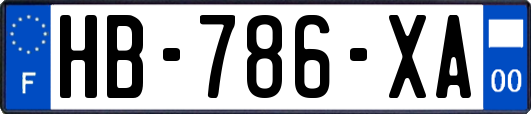 HB-786-XA